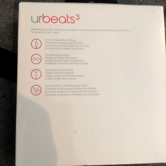 COPY - UR BEATS 3   Beats by dr. Dre NEW IN UNOPEN BOX - Picture 4 of 4